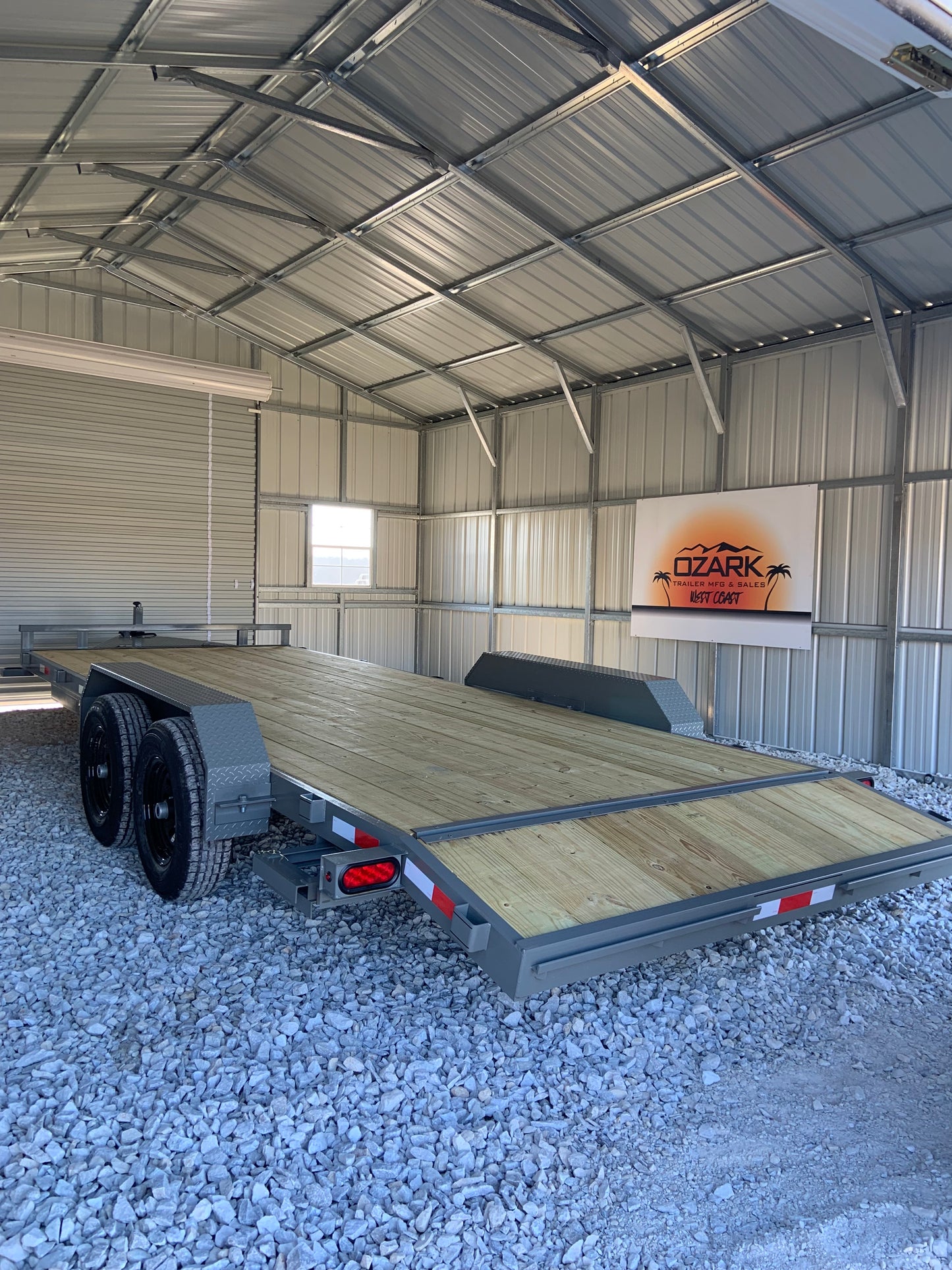 2026 Ozark 82x20 10k Equipment/Car Trailer #21529