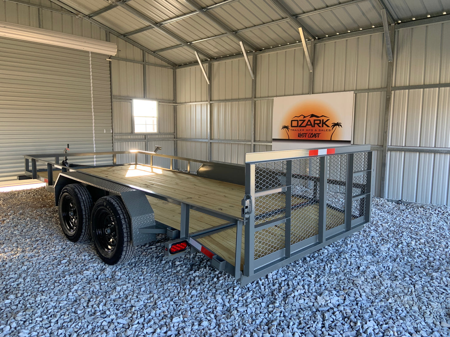 2026 Ozark 82x16 7k Utility Trailer