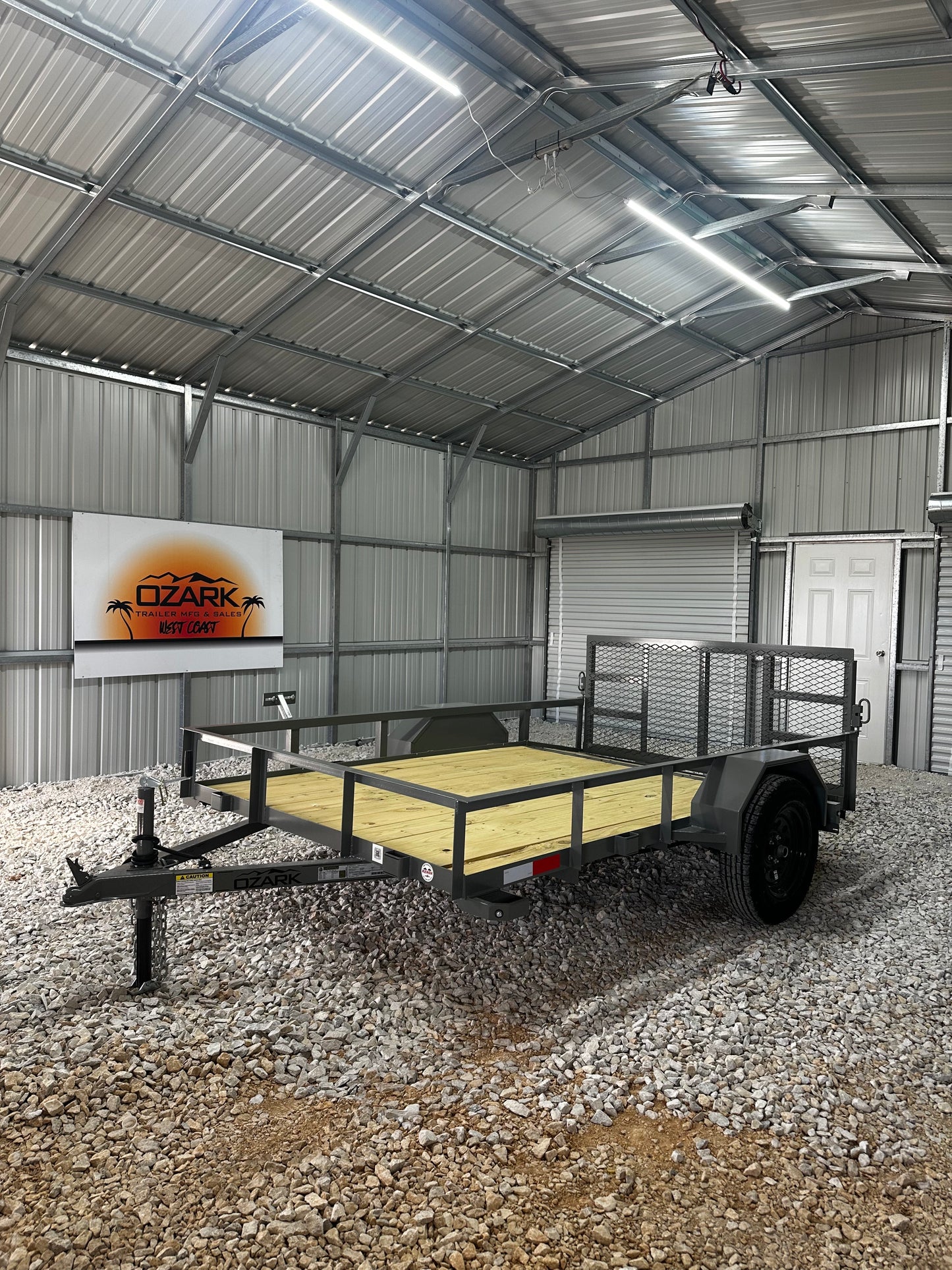 2026 Ozark 76x10 3k Utility Trailer