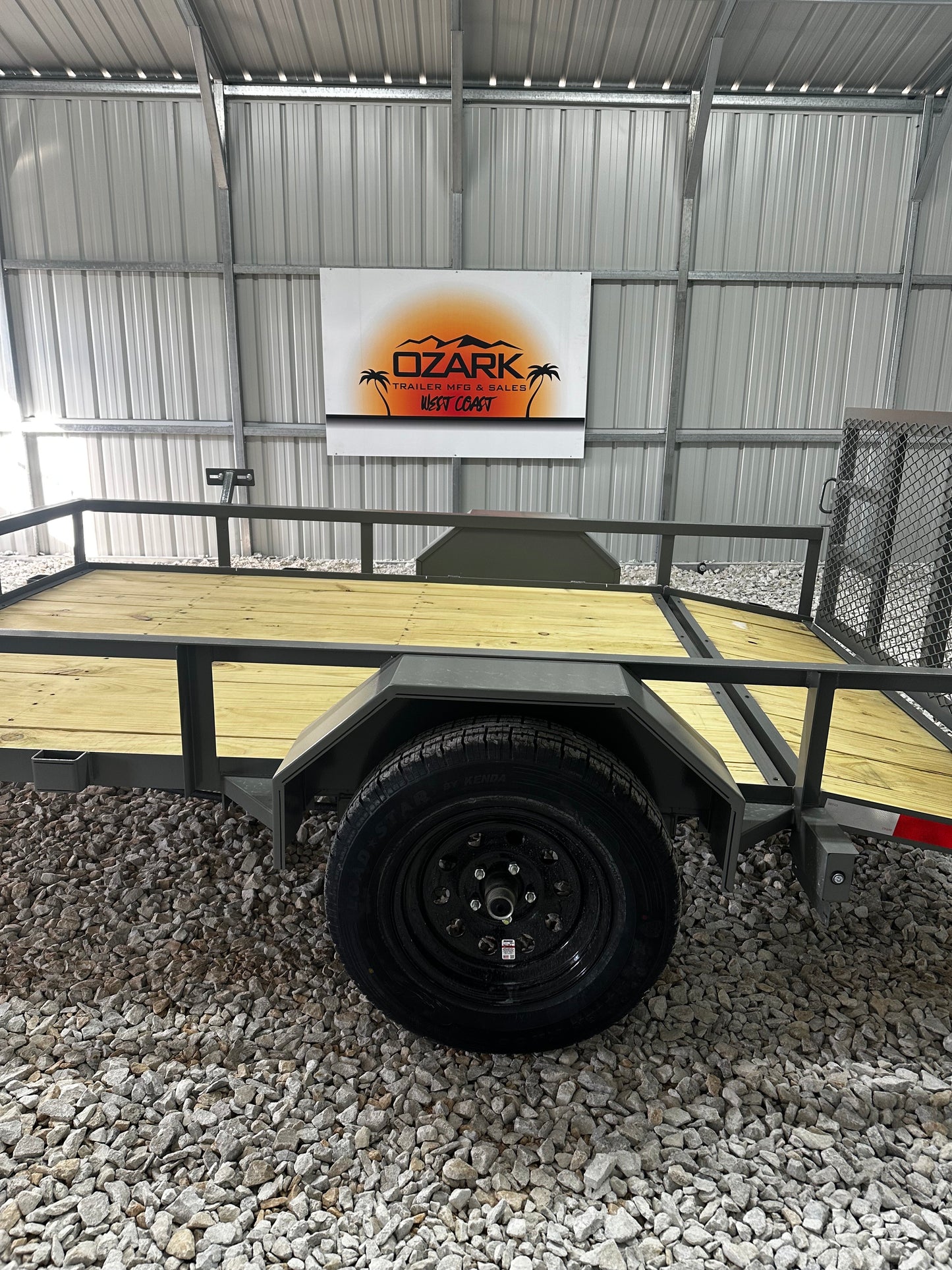 2026 Ozark 76x10 3k Utility Trailer