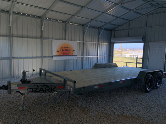 2026 Ozark 82x20 10k Equipment/Car Trailer #21529