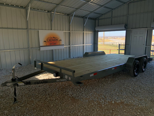 2025 Ozark 82x22 10k Equipment/Car Trailer #19900