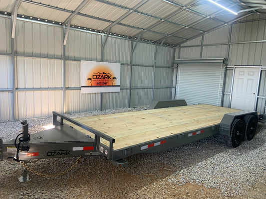 2025 Ozark 82x22 10k Equipment/ Car Trailer #21527