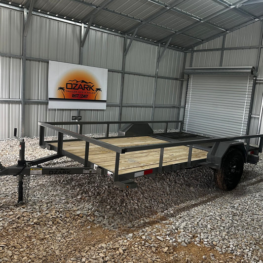 2026 Ozark 76x10 3k Utility Trailer