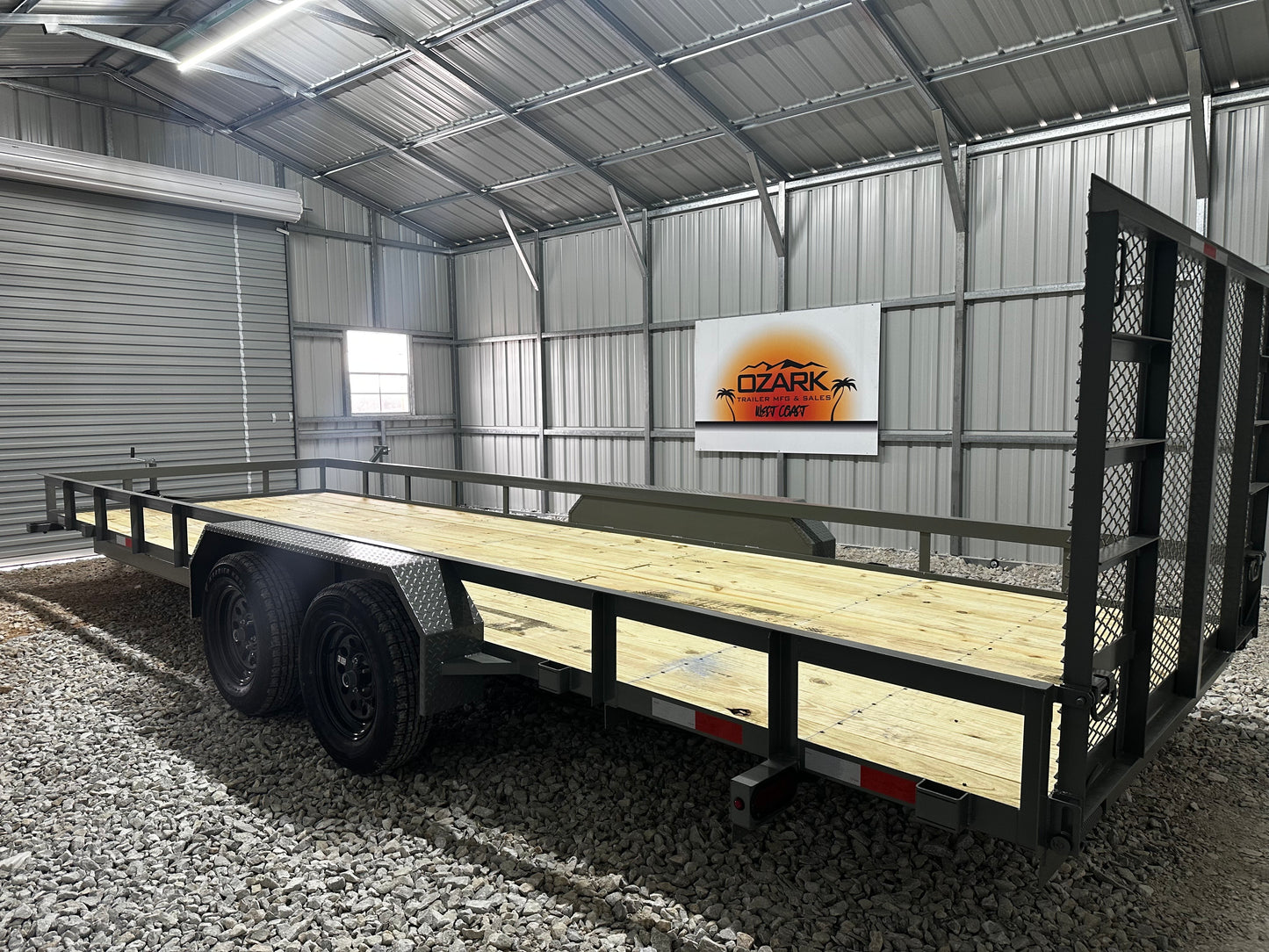 2025 Ozark 82x22 7k Utility Trailer #20260