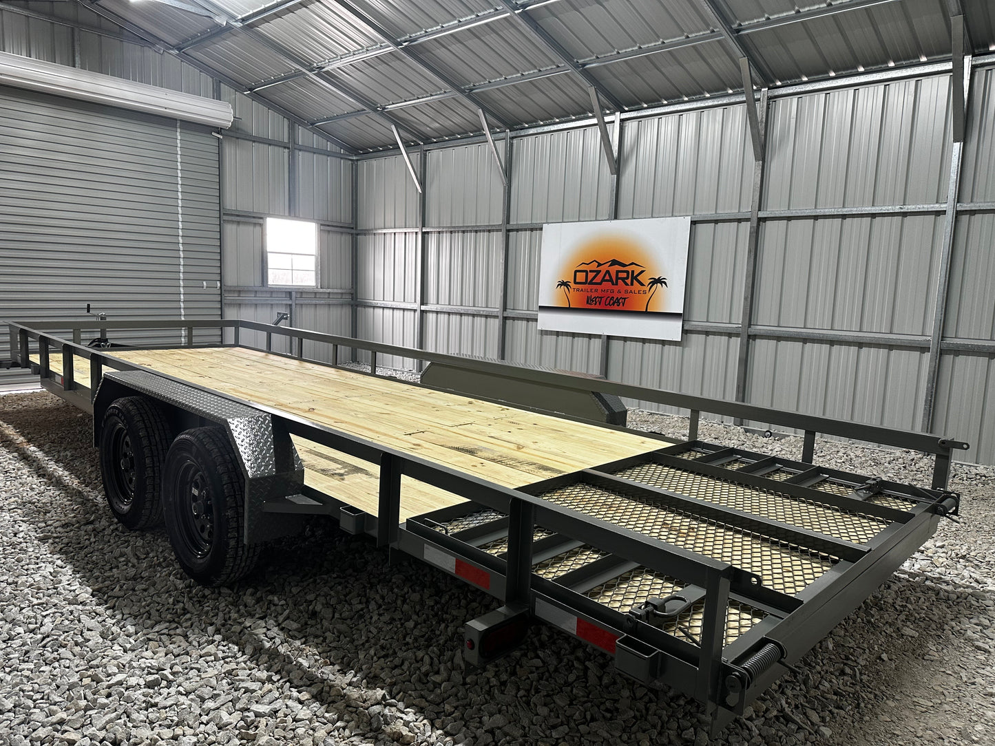 2025 Ozark 82x22 7k Utility Trailer #20260